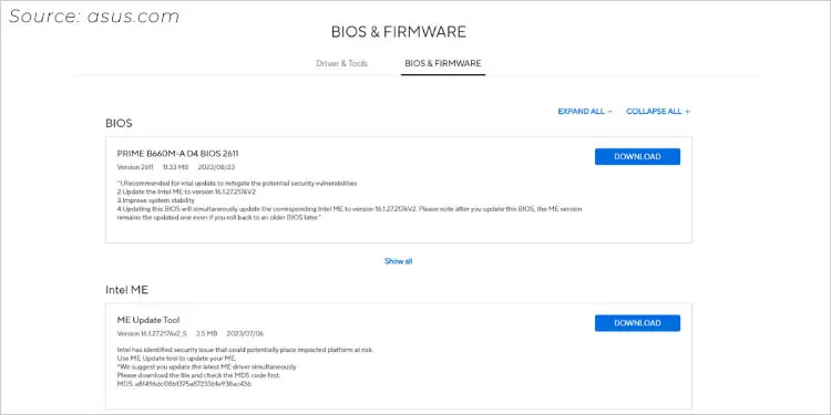 Is BIOS Update Necessary? 8 Reasons to Do It 1 bios-and-intel-me-updates