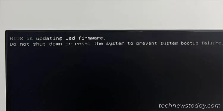 ASUS BIOS Update: 5 Easy Ways 37 bios-is-updating-led-firmware