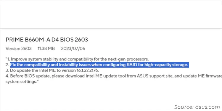 Is BIOS Update Necessary? 8 Reasons to Do It 14 bios-update-raid