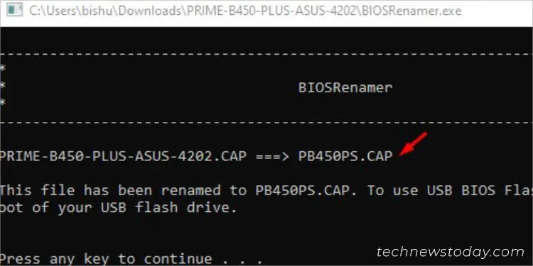 ASUS BIOS Update: 5 Easy Ways 6 cap-file-name-in-cli-prompt