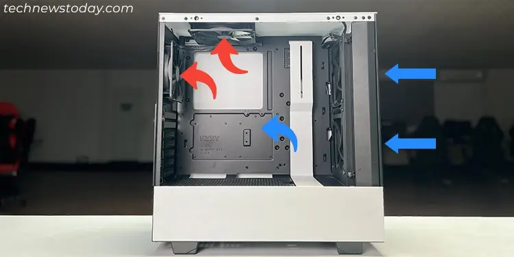 How Many Case Fans Do You Really Need 1 case-fan-airflow