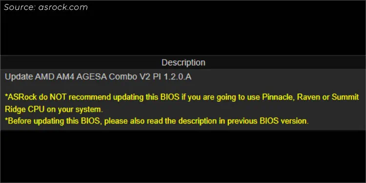 Is BIOS Update Necessary? 8 Reasons to Do It 6 check-processor-support-asrock-bios