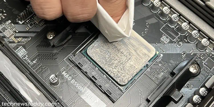 MSI Beep Codes: What They Mean 14 cleaning-and-reapply-thermal-paste