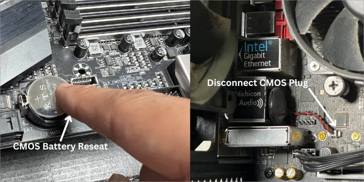 How to Reset BIOS? 4 Easy and Effective Ways 6 cmos-battery-reseating