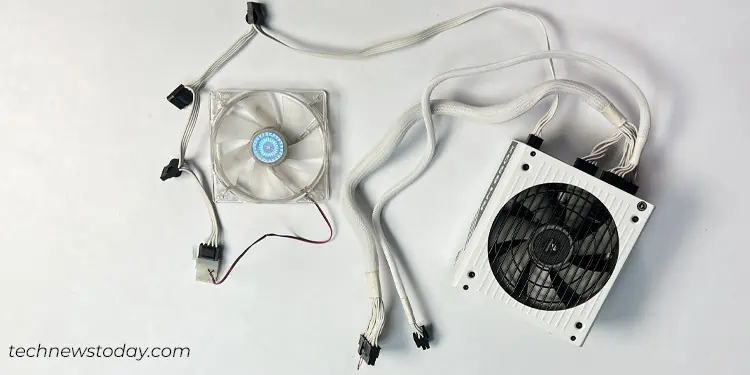 How to Safely Test Your PSU 12 connect-molex-fans-to-psu