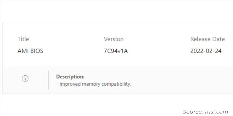 Is BIOS Update Necessary? 8 Reasons to Do It 13 improved-memory-capability-msi-bios