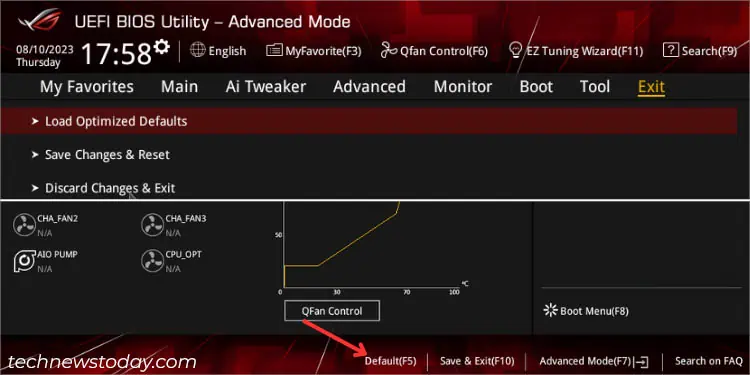 How to Navigate and Set Up Your ASUS BIOS Easily 7 load-optomized-defaults-or-f5-asus