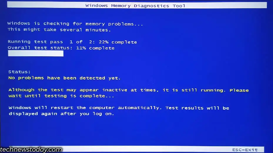 memory-diagnostic-test-on-windows