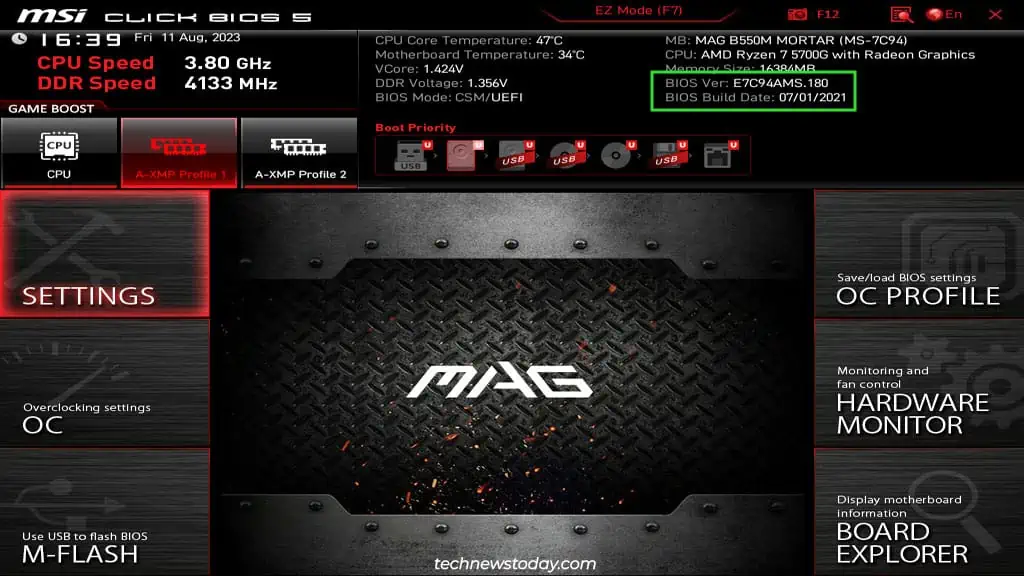 msi-click-bios-5-bios-version