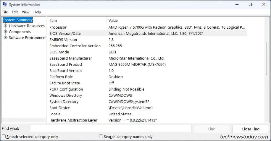 msi-system-info-bios-version