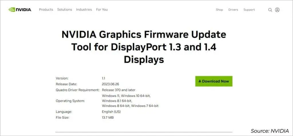 MSI Beep Codes: What They Mean 6 nvidia-graphics-firmware-update-tool-1024x477