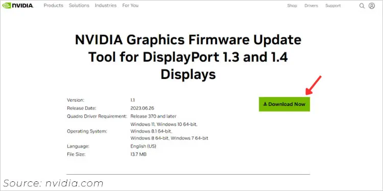 nvidia-graphics-firmware-update