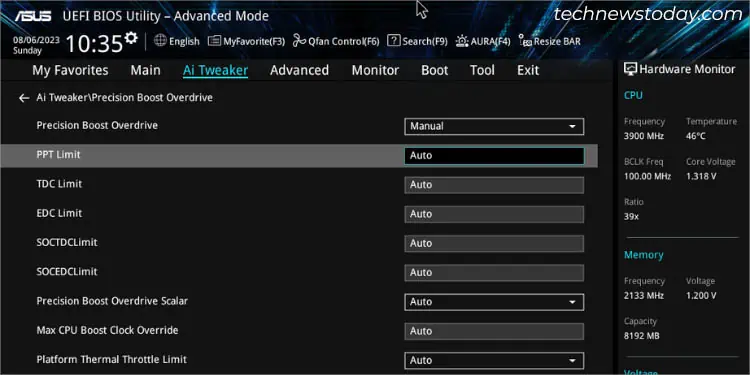ASUS Overclocking: From Basic to Advanced 15 precision-boost-override-options