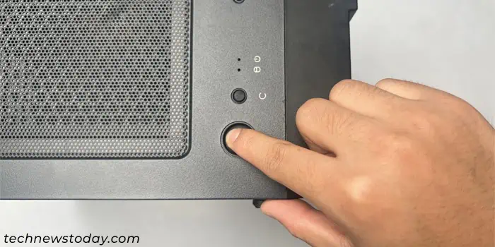 How to Replace Case Fans: Step-by-Step Instructions 1 press-hold-power-button