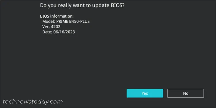 ASUS BIOS Update: 5 Easy Ways 10 really-want-to-update-yes