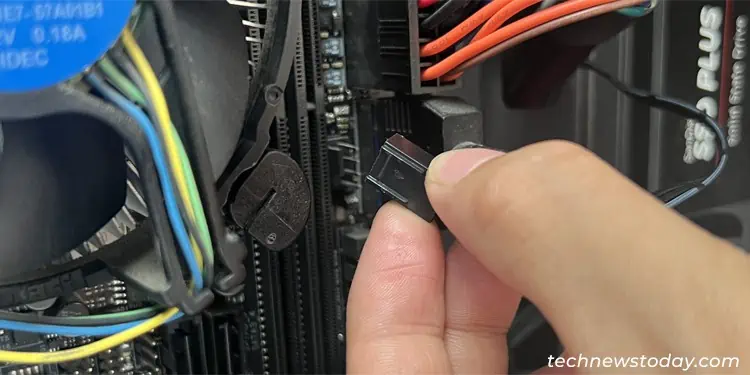 How to Replace Case Fans: Step-by-Step Instructions 3 remove-fan-header-motherboard