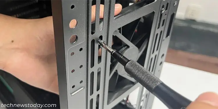 How to Replace Case Fans: Step-by-Step Instructions 7 remove-fan-screws-pc-case-1