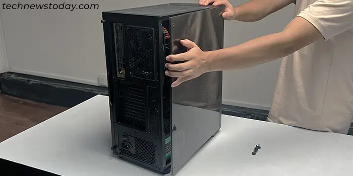 How to Apply Thermal Paste to GPU 2 remove-side-panel-pc-case