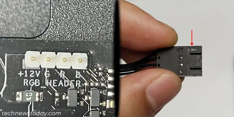 How to Replace Case Fans: Step-by-Step Instructions 9 rgb-header-connector-arrow