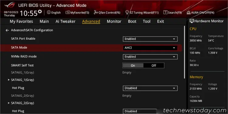 How to Navigate and Set Up Your ASUS BIOS Easily 12 sata-configuration-asus