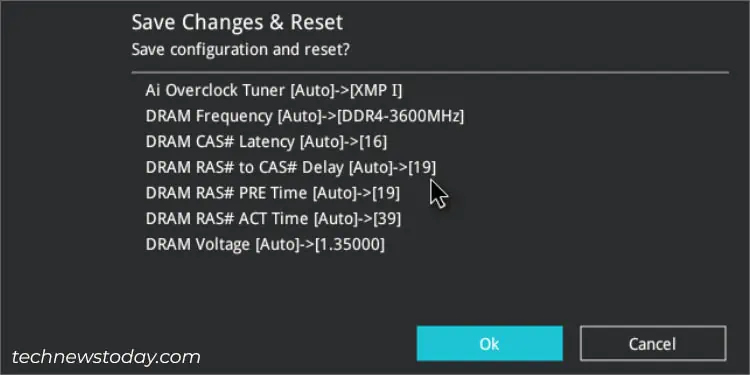 save-changes-reset-asus-after-xmp-enabled