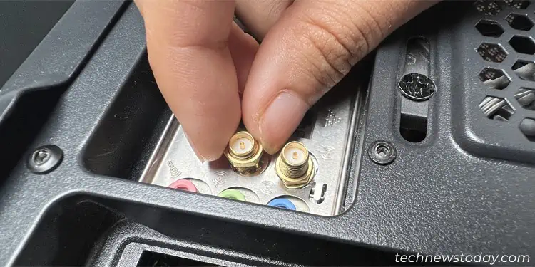 How to Install WiFi Card on ASRock Motherboard 6 screw-nut-connector