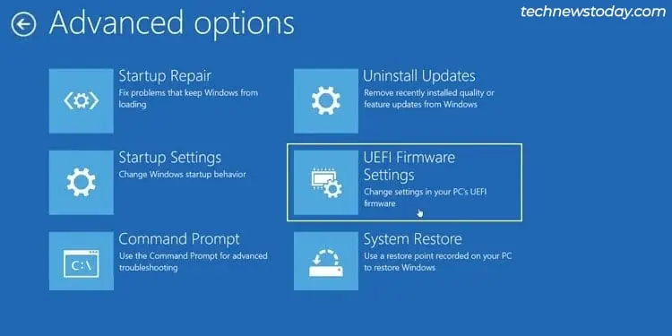 uefi-firmware-settings-winre