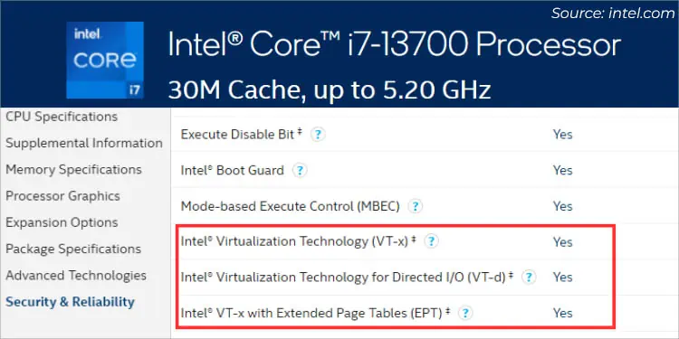 verify-intel-processor-virtualization
