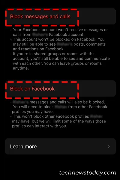How to Delete Someone from Messenger 3 Block-in-Messenger