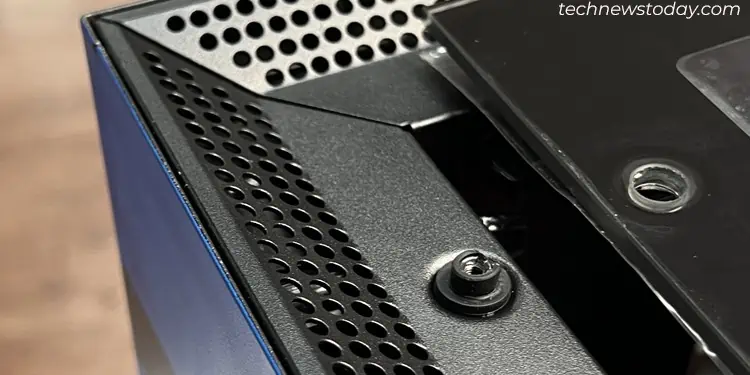 How to Open a PC Case Safely 14 align-screw-holes-in-pc-case