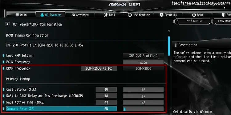 How to Enable XMP in BIOS? 7 bios-manual-overclock-ram