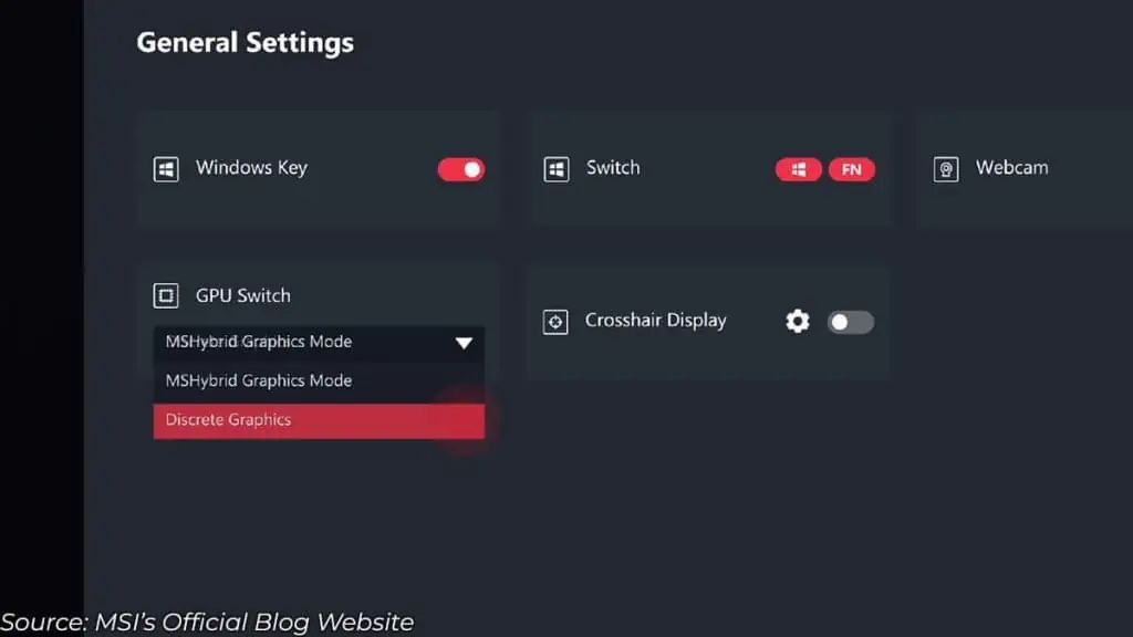 How to Disable Integrated Graphics? 6 enable-discrete-graphics-msi-1024x576