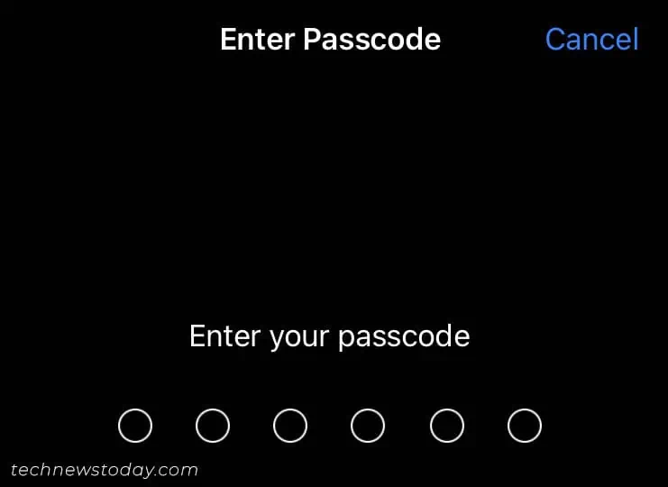 enter-passcode-to-compelte-network-reset