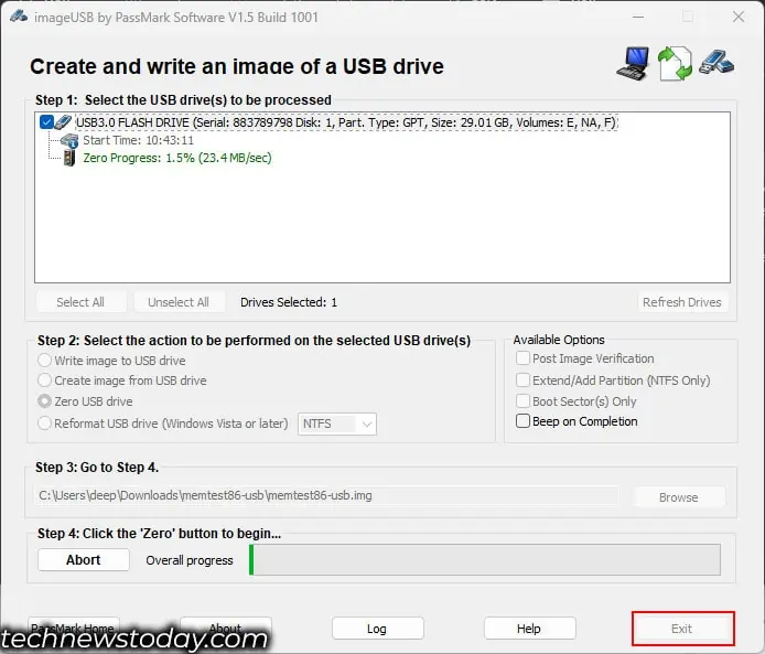 exit-after-zero-usb-drive-complete
