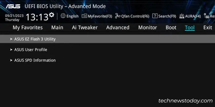 ASUS BIOS Update: 5 Easy Ways 7 ez-flash-3-utility