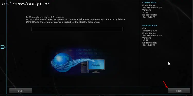 ASUS BIOS Update: 5 Easy Ways 26 flash-to-start-ez-update-asus