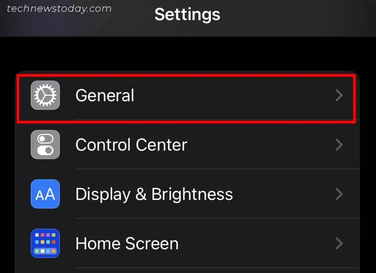 general-in-ios