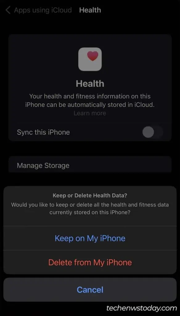 How To Speed Up iCloud Backup 4 keep-data-or-delete-584x1024
