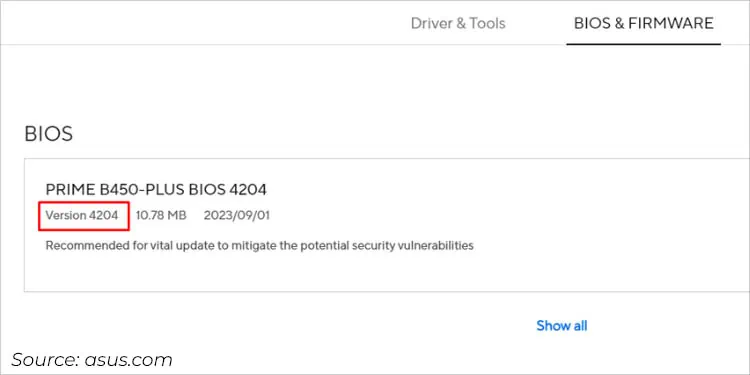ASUS BIOS Update: 5 Easy Ways 3 latest-bios-version-asus-prime