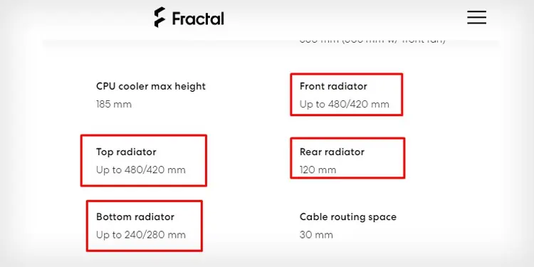 How to Determine the Right Radiator Support for Your Case 9 meshify-2-xl-specs