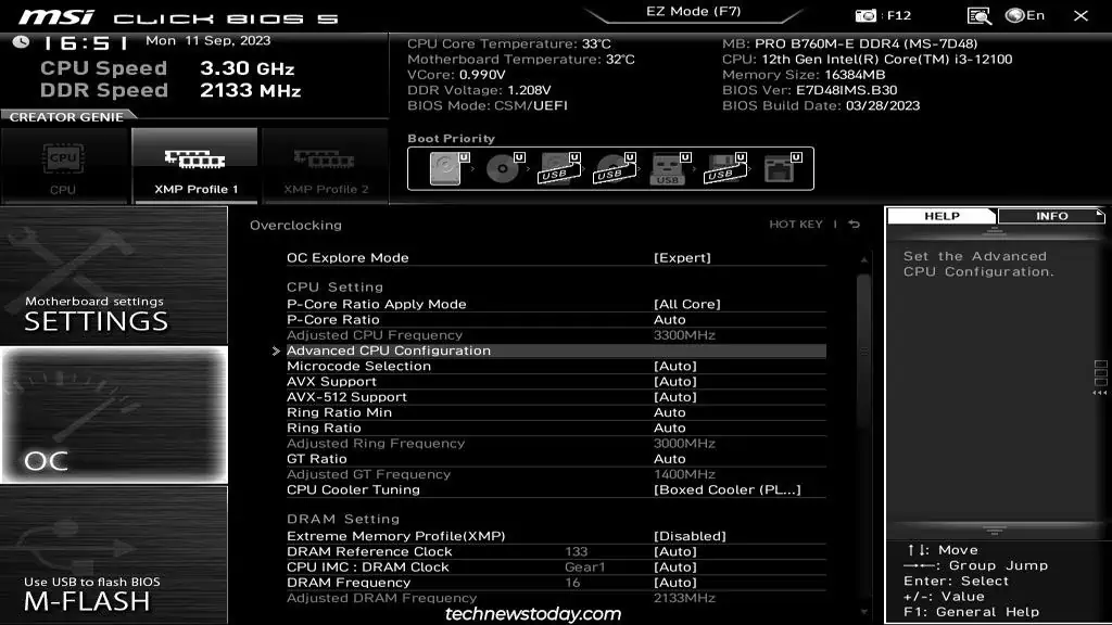 How to Overclock Your MSI Motherboard BIOS 5 msi-bios-advanced-cpu-configuration