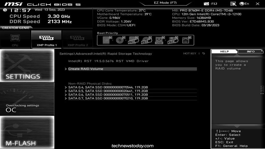 msi-create-intel-raid-volume