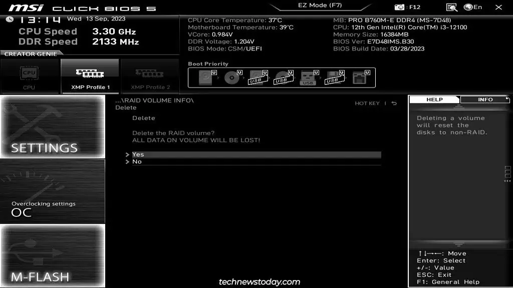msi-delete-raid-volume