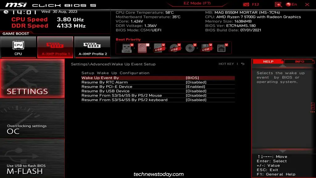 msi-wake-up-event-setup