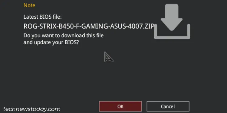 ASUS BIOS Update: 5 Easy Ways 17 ok-to-download-bios-file-via-internet