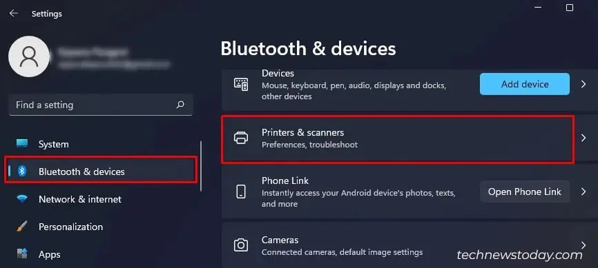 How to Fix a Printer That's Not Printing 13 printers-and-scanners-in-settings-2