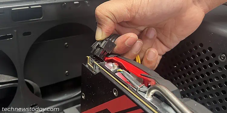 How to Apply Thermal Paste to GPU 3 remove-power-connector-graphics-card