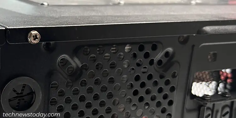 How to Open a PC Case Safely 7 screws-on-the-back-of-pc-case