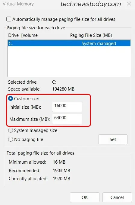 set-page-size-limit-1