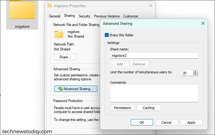 How To Transfer Windows User Profile To Another PC 3 share-this-folder-windows